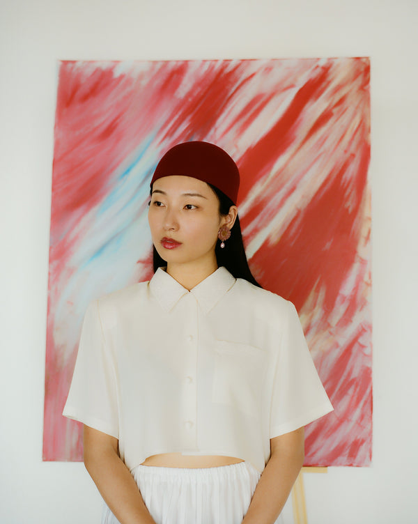 CREAM VINTAGE BLOUSE