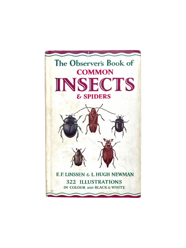 The Observer’s Book of Common Insects & Spiders élida c. 