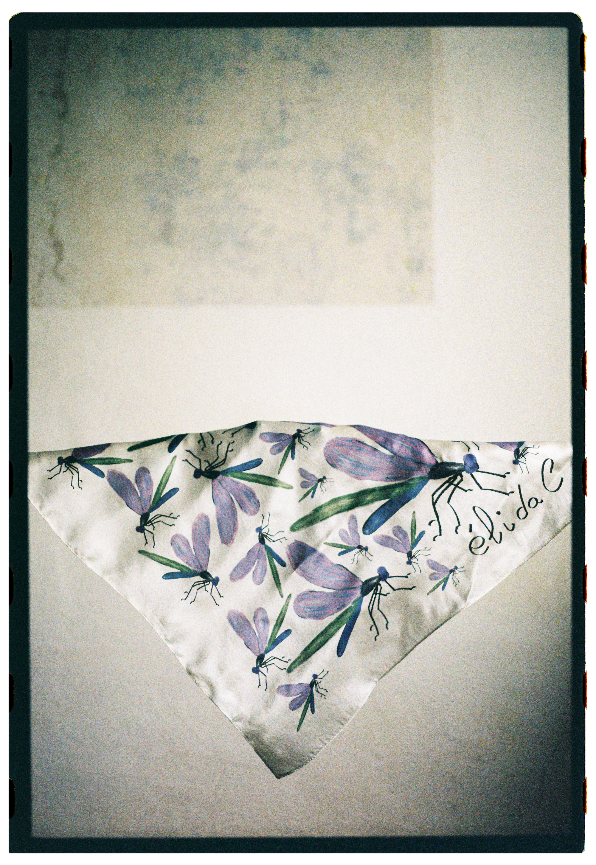 DRAGONFLIES BANDANA DE SEDA