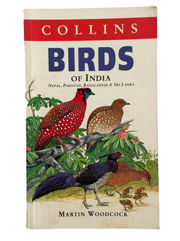 BIRDS OF INDIA, NEPAL, PAKISTAN, BANGLADESH & SRI LANKA