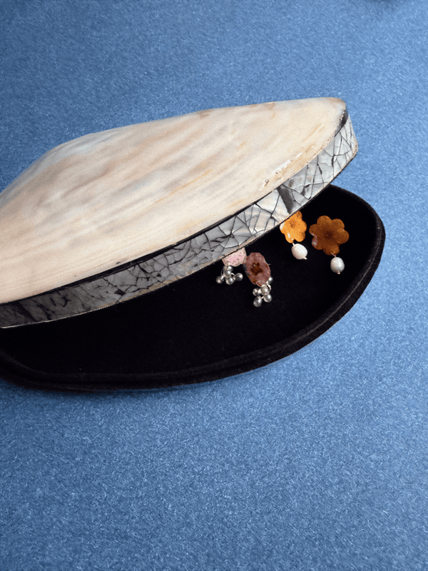 Large shell jewelry box