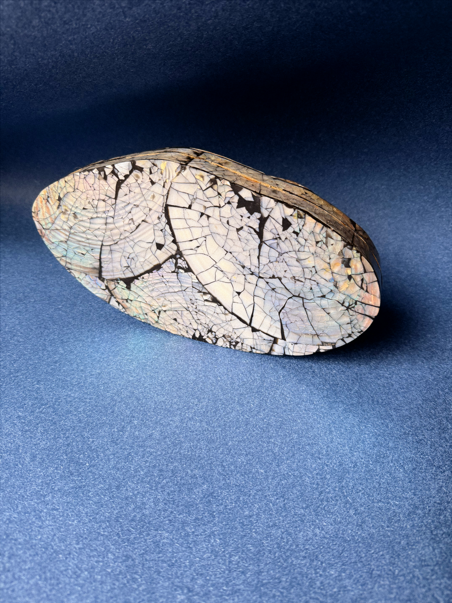 Large shell jewelry box