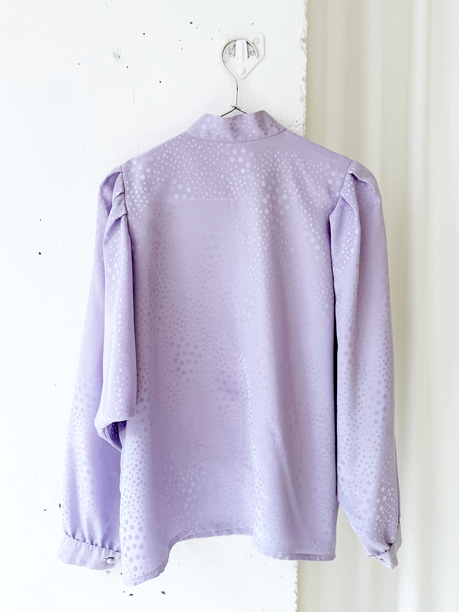 VINTAGE PURPLE BLOUSE