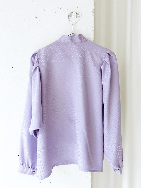 VINTAGE PURPLE BLOUSE