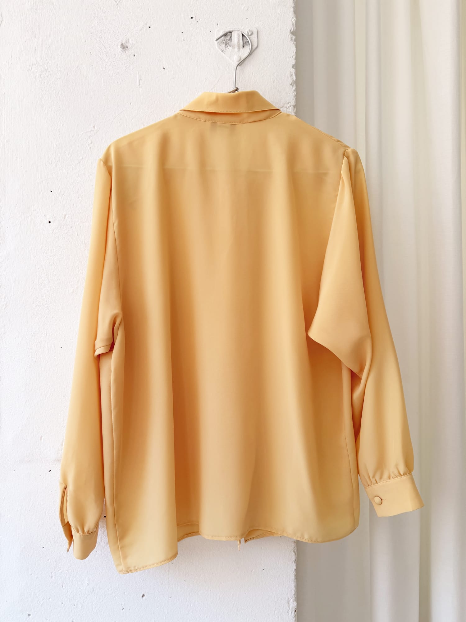 YELLOW VINTAGE BLOUSE PICWICK PARIS