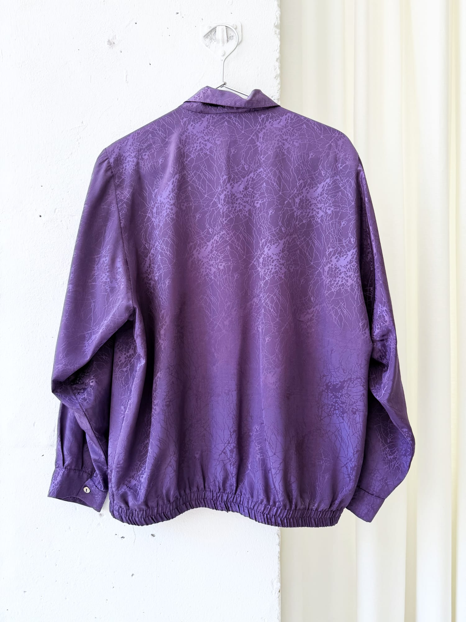 PURPLE VINTAGE BLOUSE