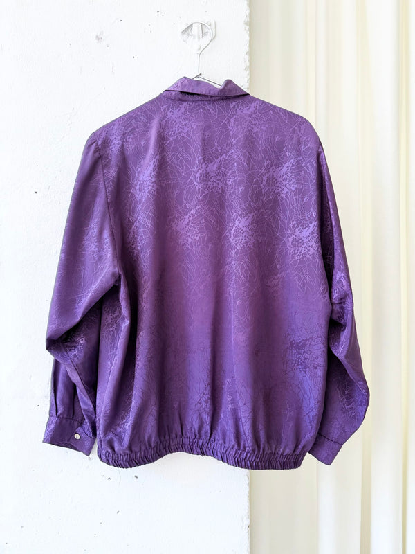 PURPLE VINTAGE BLOUSE