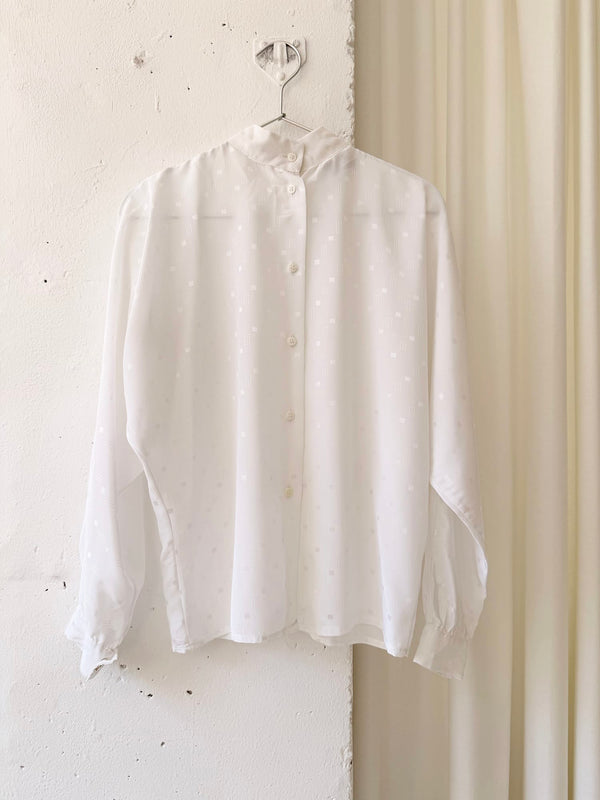 WHITE VINTAGE BLOUSE