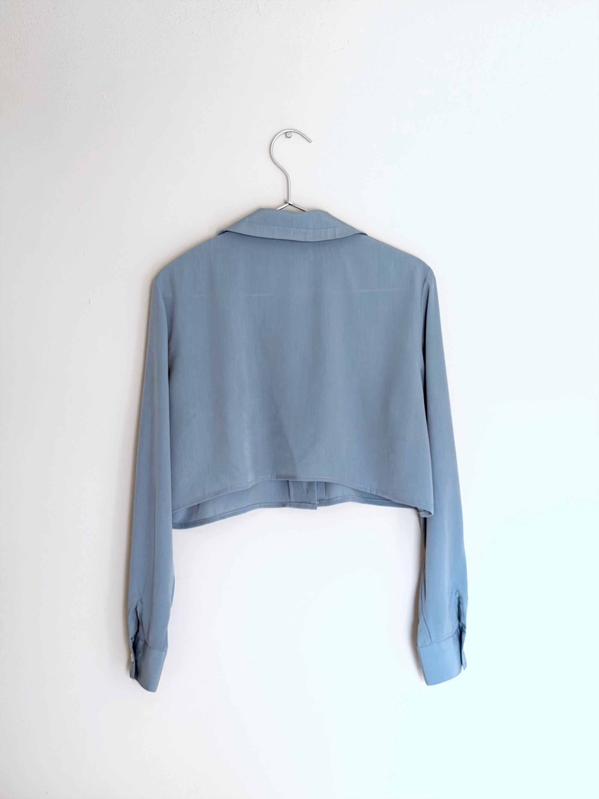 BLUE VINTAGE BLOUSE