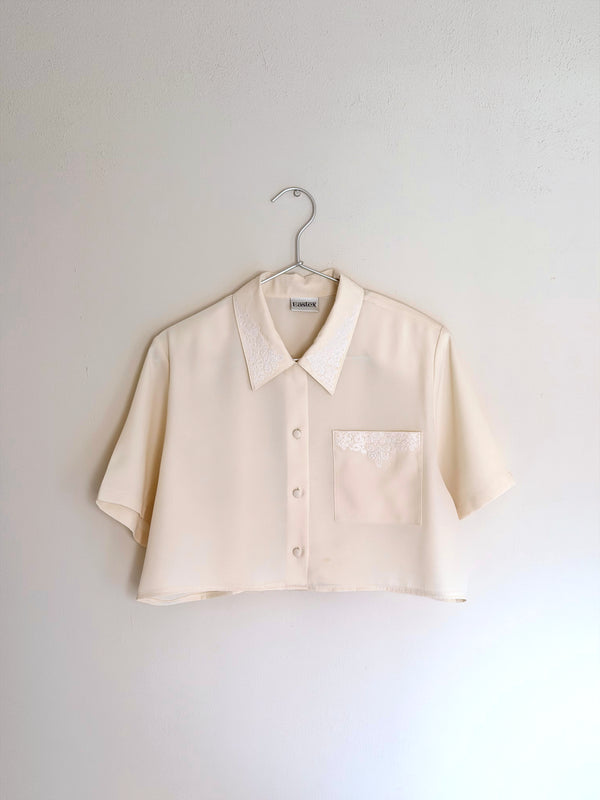 CREAM VINTAGE BLOUSE