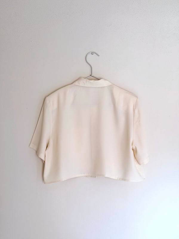 CREAM VINTAGE BLOUSE