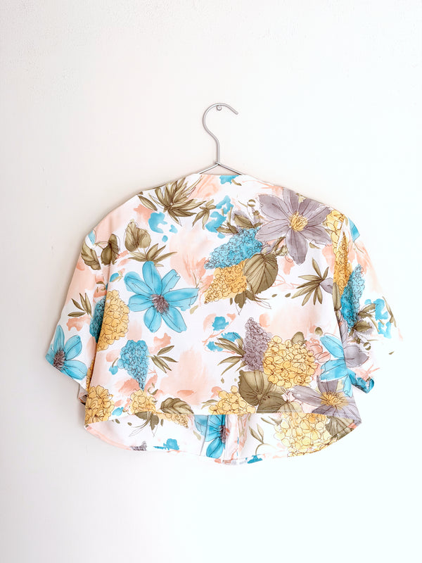 FLOWERS VINTAGE BLOUSE