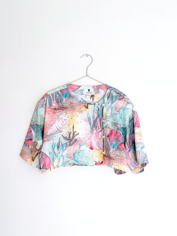 SEASHELL VINTAGE BLOUSE