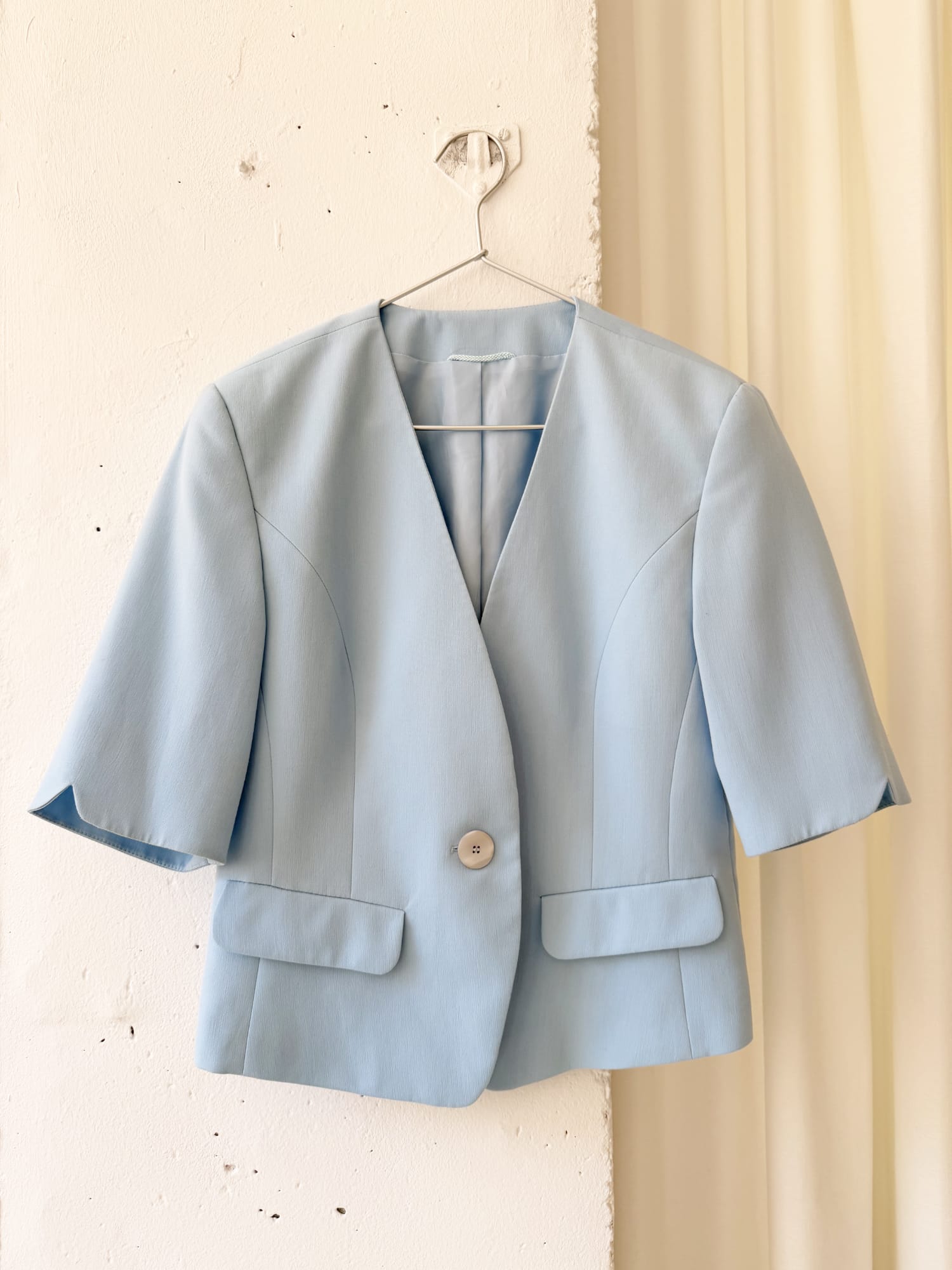 TRAJE AZUL VINTAGE