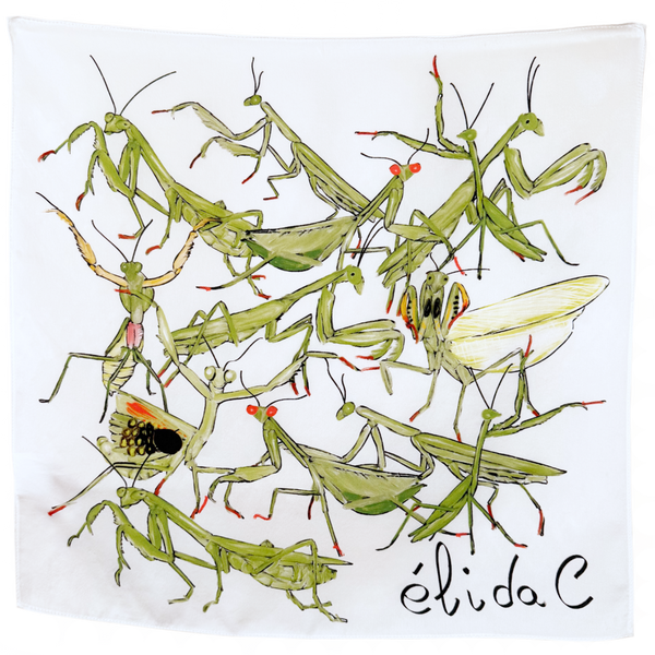 MANTIS Bandana de seda