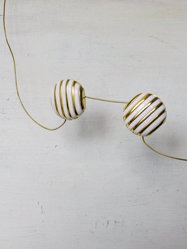 BLANCA vintage clip earrings Earrings elidacshop 