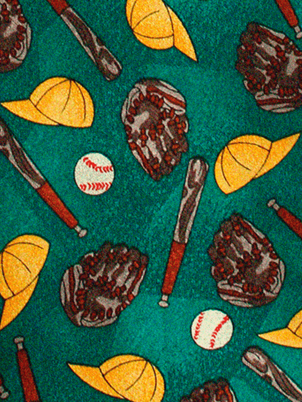 BASEBALL Vintage Tie TIE élida c. 